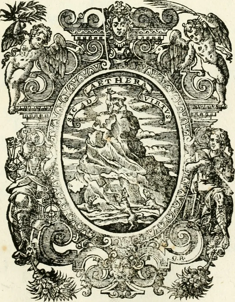 An illustration from Dell'idea della architettura universale, 1714, leaf 410