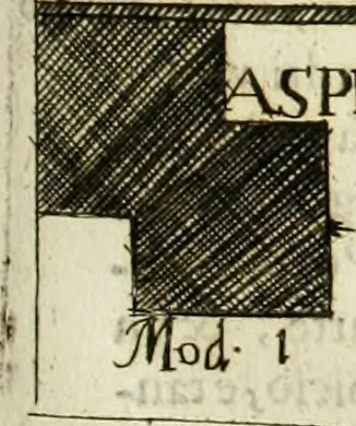 An illustration from Dell'idea della architettura universale, 1714, leaf 552