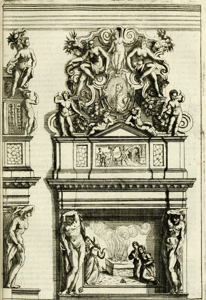An illustration from Dell'idea della architettura universale, 1714, leaf 590