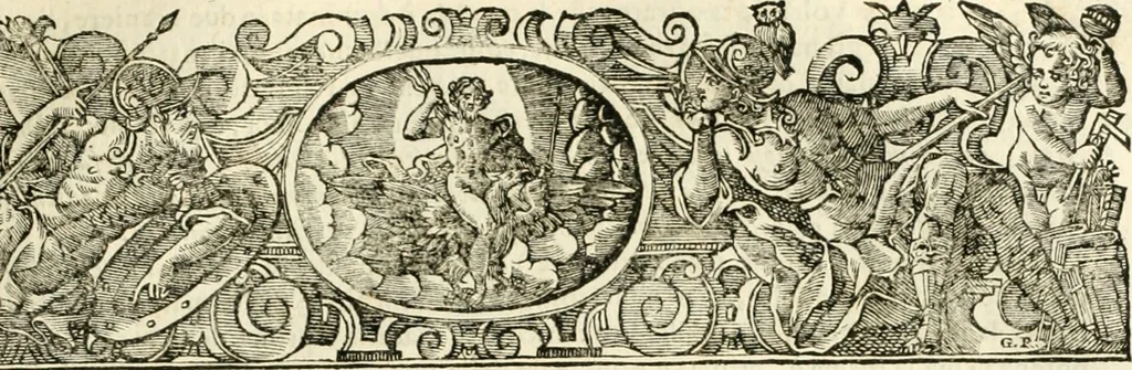 An illustration from Dell'idea della architettura universale, 1714, leaf 596
