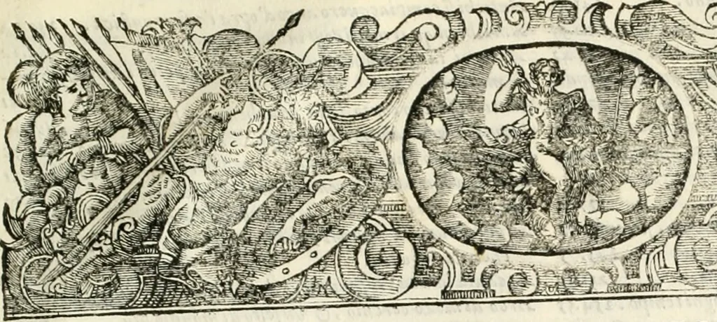 An illustration from Dell'idea della architettura universale, 1714, leaf 802