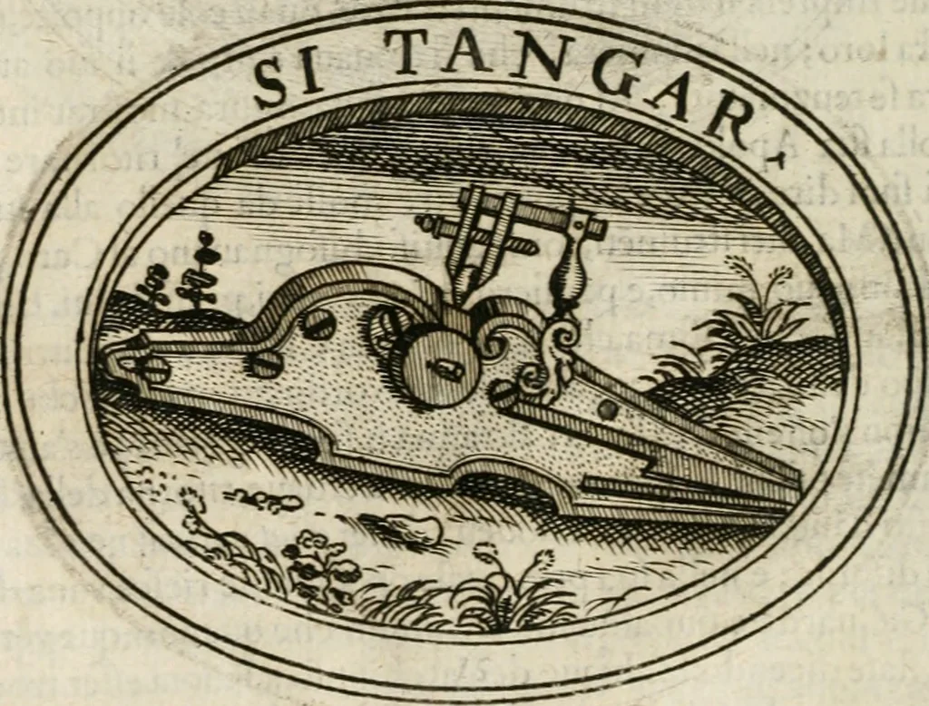 An illustration from Dell'imprese, 1594, leaf 147