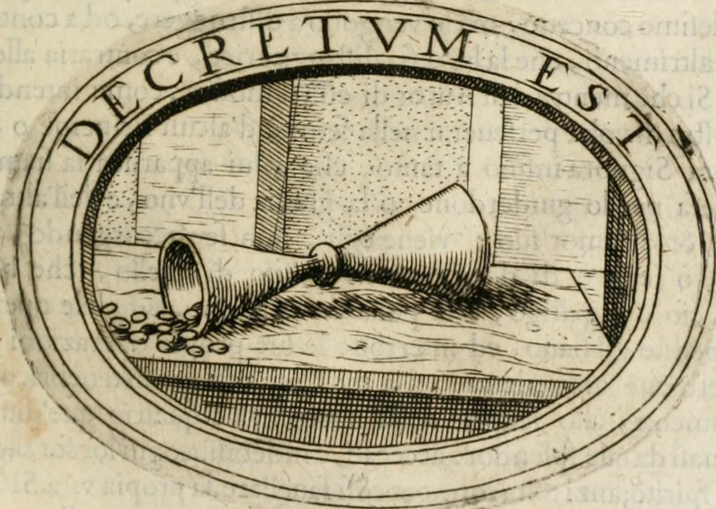 An illustration from Dell'imprese, 1594, leaf 150