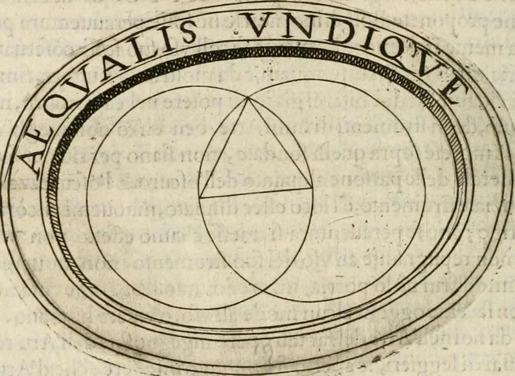 An illustration from Dell'imprese, 1594, leaf 175
