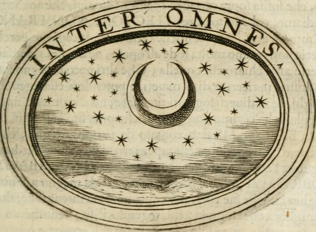 An illustration from Dell'imprese, 1594, leaf 180