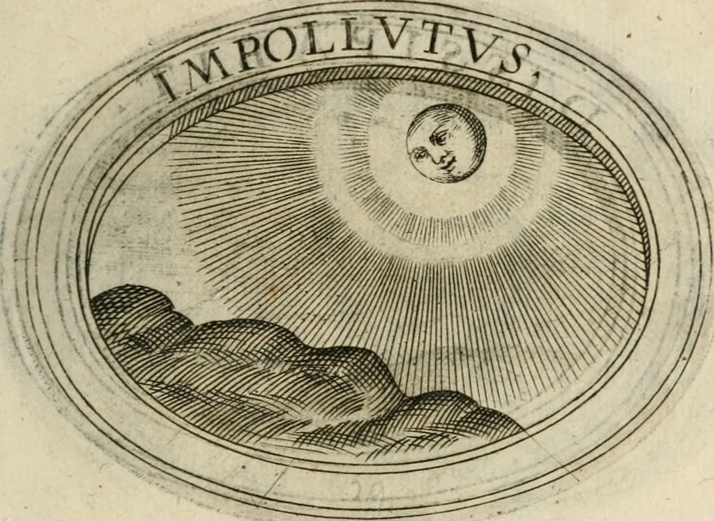 An illustration from Dell'imprese, 1594, leaf 194