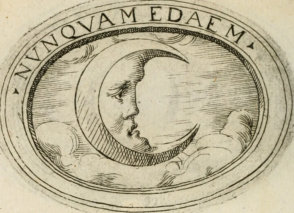 An illustration from Dell'imprese, 1594, leaf 197