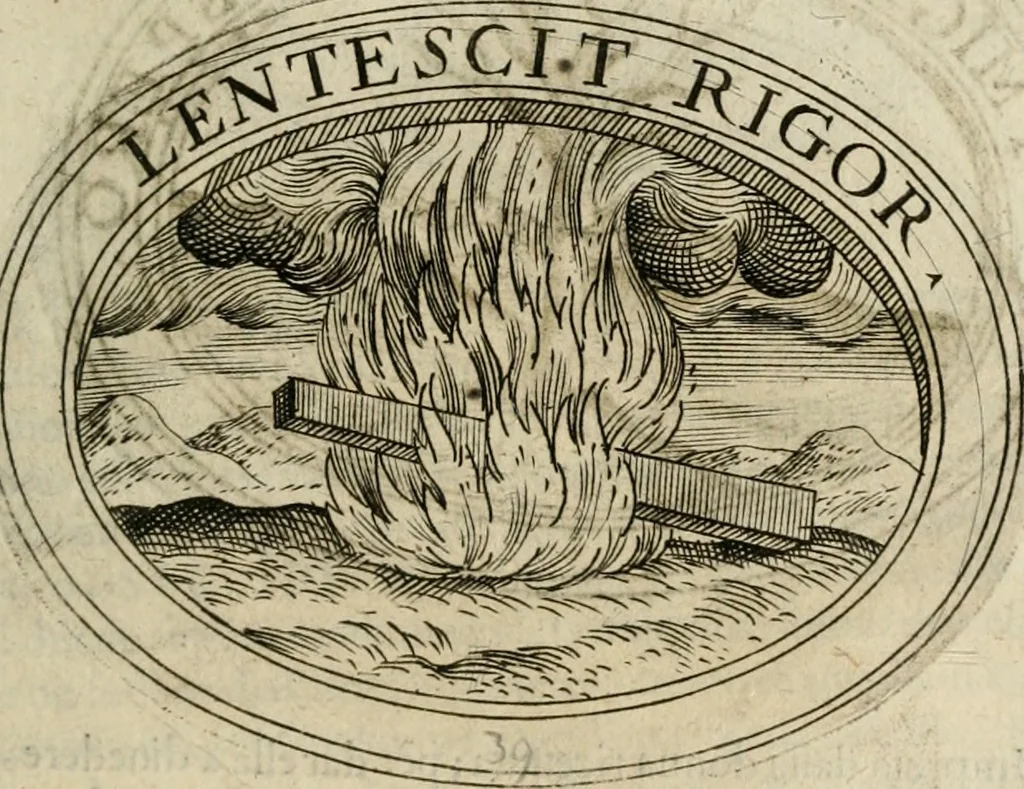 An illustration from Dell'imprese, 1594, leaf 204