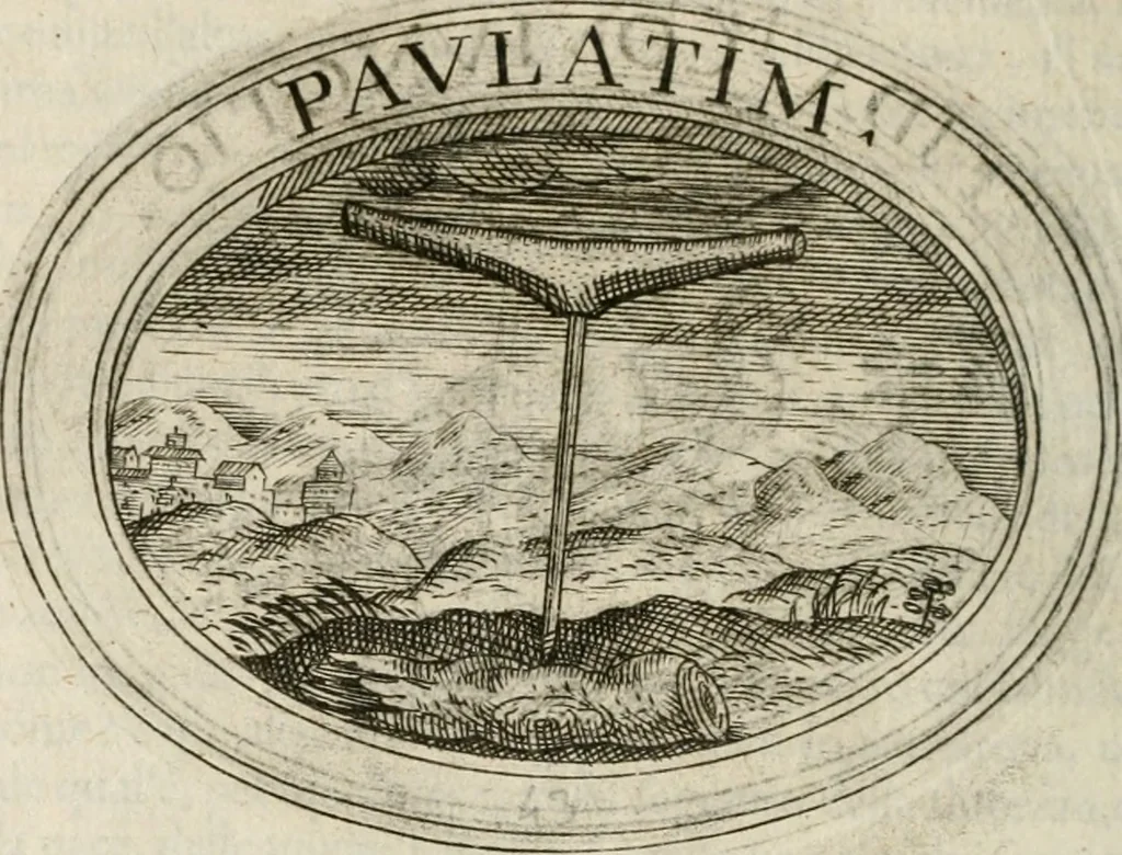 An illustration from Dell'imprese, 1594, leaf 209