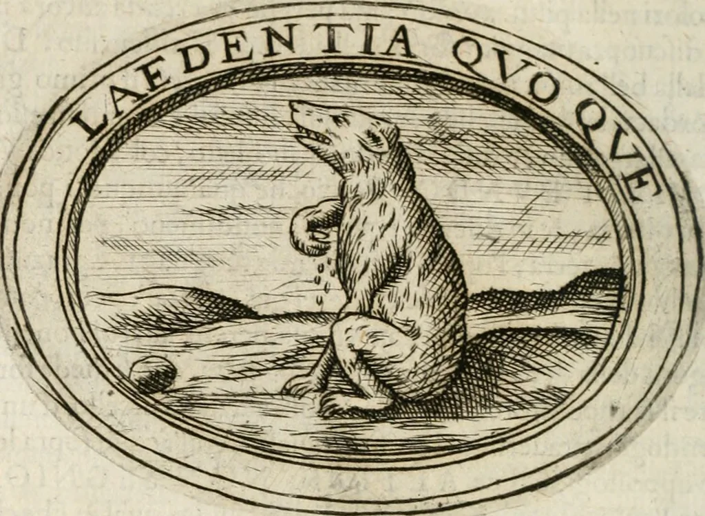 An illustration from Dell'imprese, 1594, leaf 213