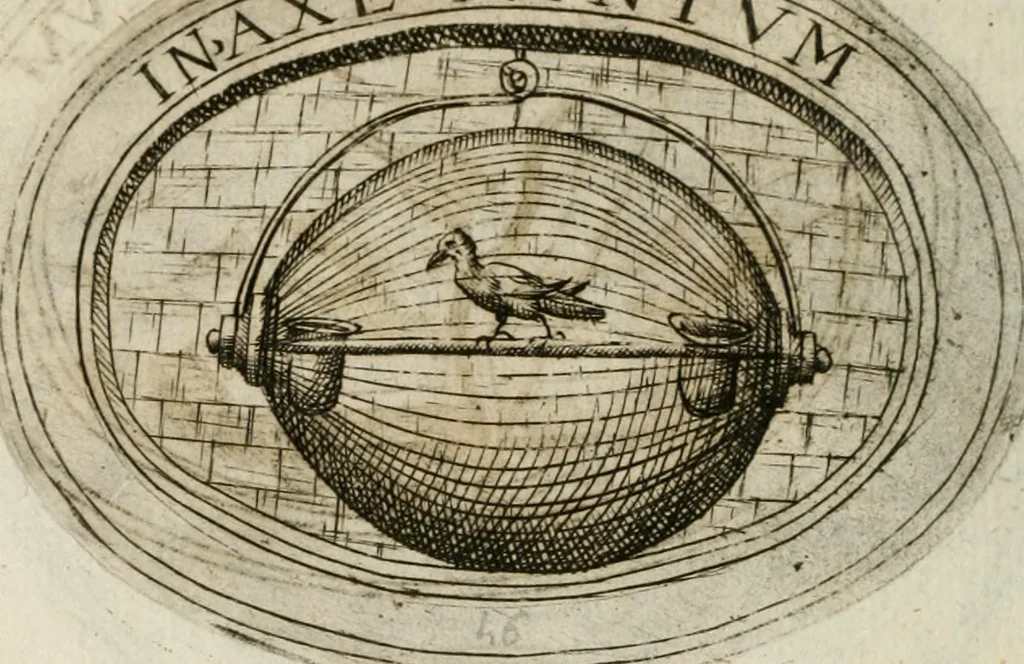 An illustration from Dell'imprese, 1594, leaf 215