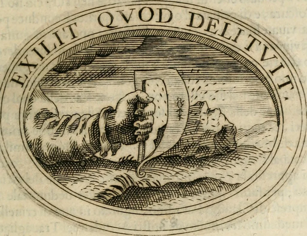 An illustration from Dell'imprese, 1594, leaf 240