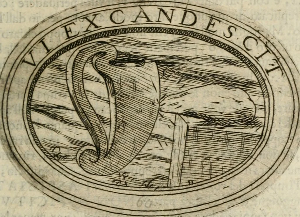 An illustration from Dell'imprese, 1594, leaf 262