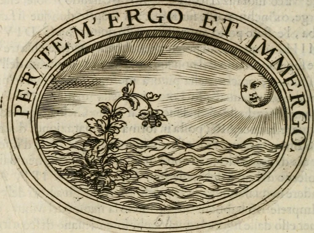 An illustration from Dell'imprese, 1594, leaf 267