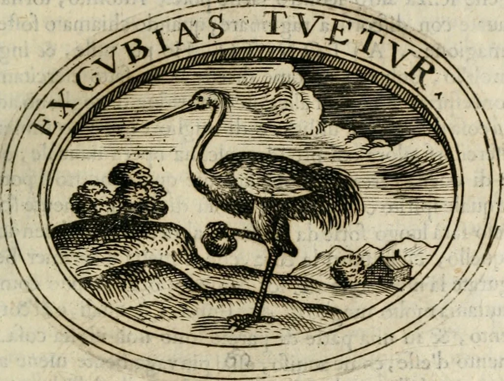 An illustration from Dell'imprese, 1594, leaf 268