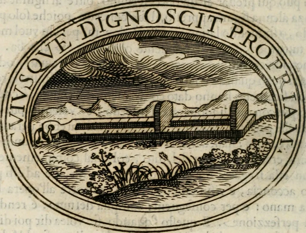 An illustration from Dell'imprese, 1594, leaf 271