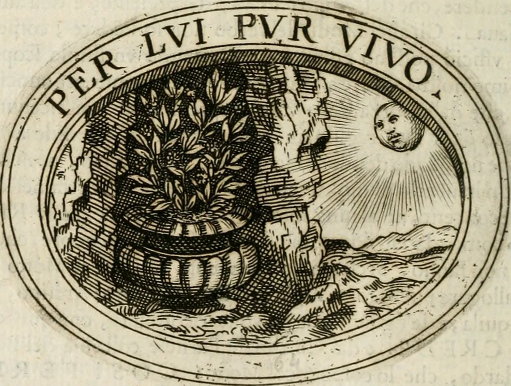 An illustration from Dell'imprese, 1594, leaf 275