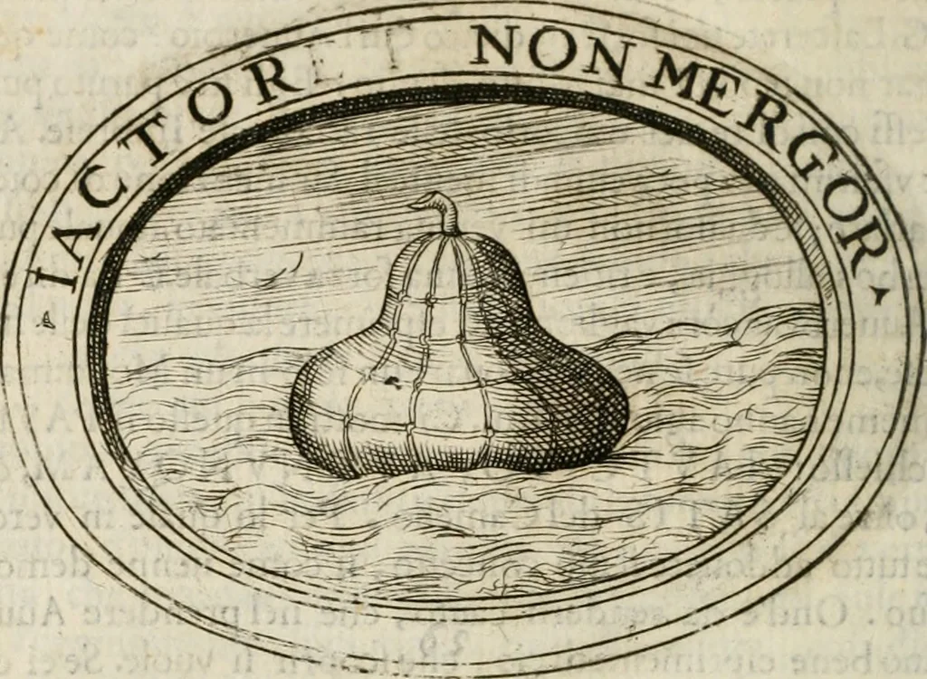 An illustration from Dell'imprese, 1594, leaf 277