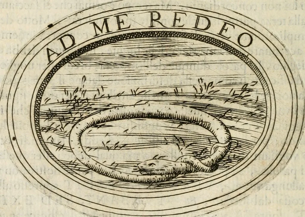 An illustration from Dell'imprese, 1594, leaf 279