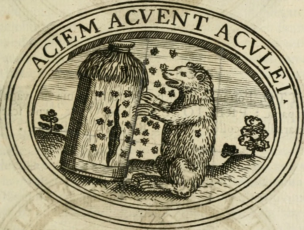 An illustration from Dell'imprese, 1594, leaf 300
