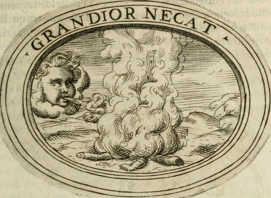 An illustration from Dell'imprese, 1594, leaf 310