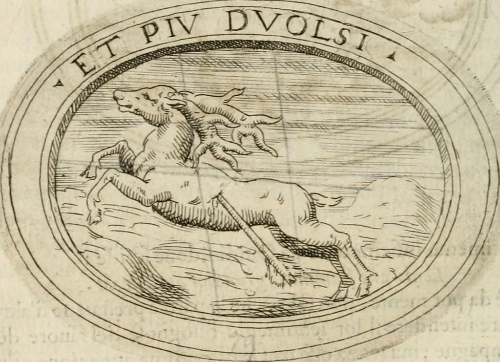 An illustration from Dell'imprese, 1594, leaf 311