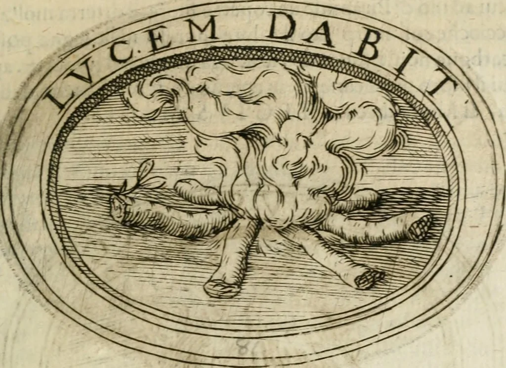 An illustration from Dell'imprese, 1594, leaf 320