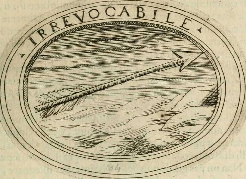 An illustration from Dell'imprese, 1594, leaf 330