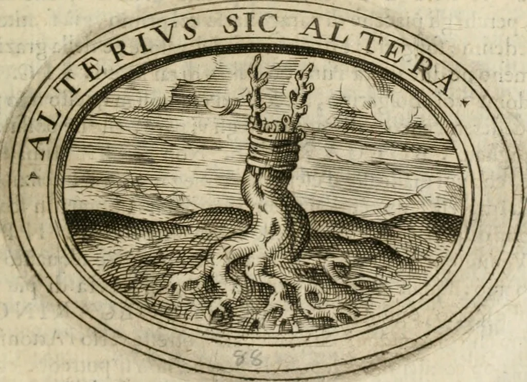 An illustration from Dell'imprese, 1594, leaf 362