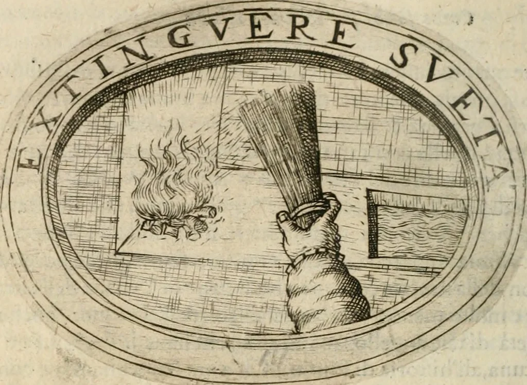 An illustration from Dell'imprese, 1594, leaf 481