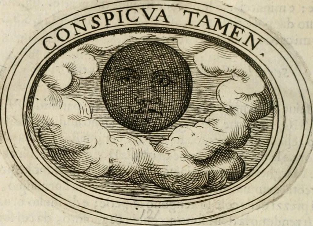 An illustration from Dell'imprese, 1594, leaf 501