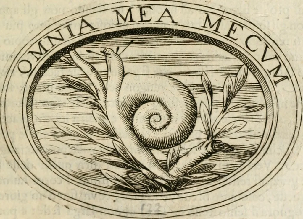 An illustration from Dell'imprese, 1594, leaf 502
