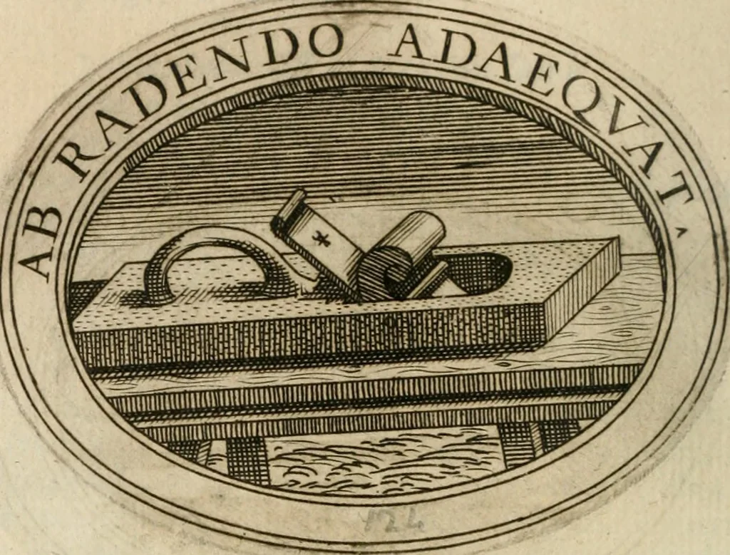 An illustration from Dell'imprese, 1594, leaf 521