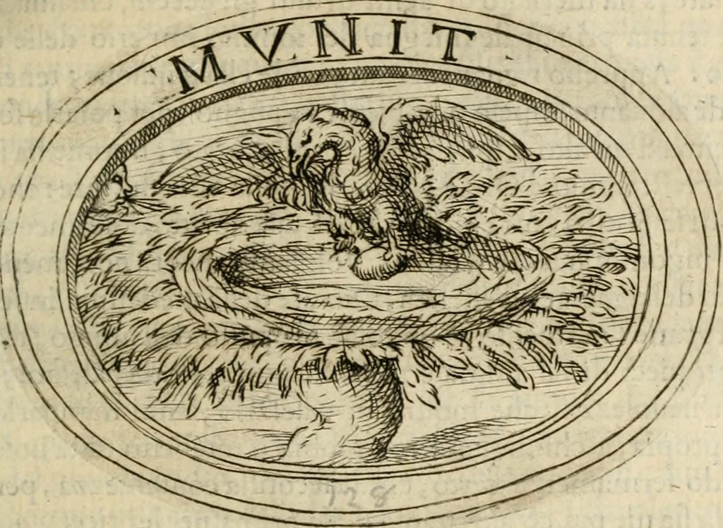 An illustration from Dell'imprese, 1594, leaf 538