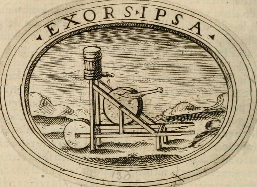 An illustration from Dell'imprese, 1594, leaf 545