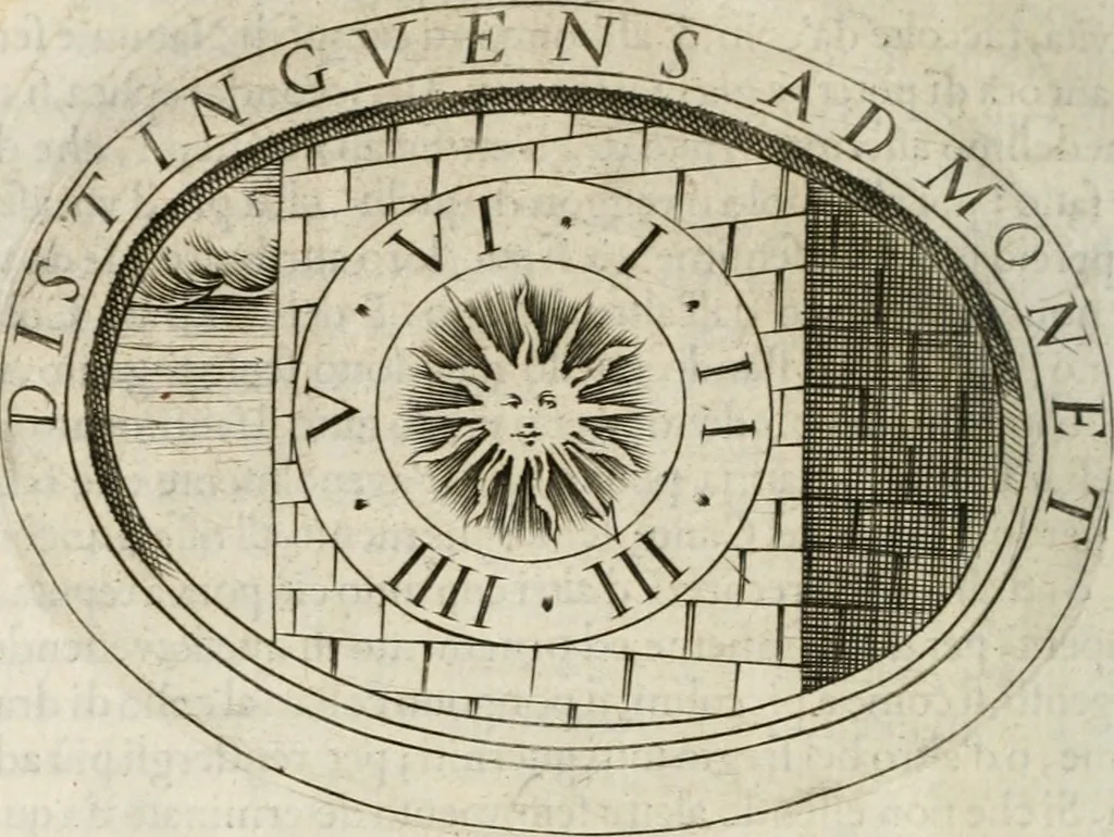 An illustration from Dell'imprese, 1594, leaf 77