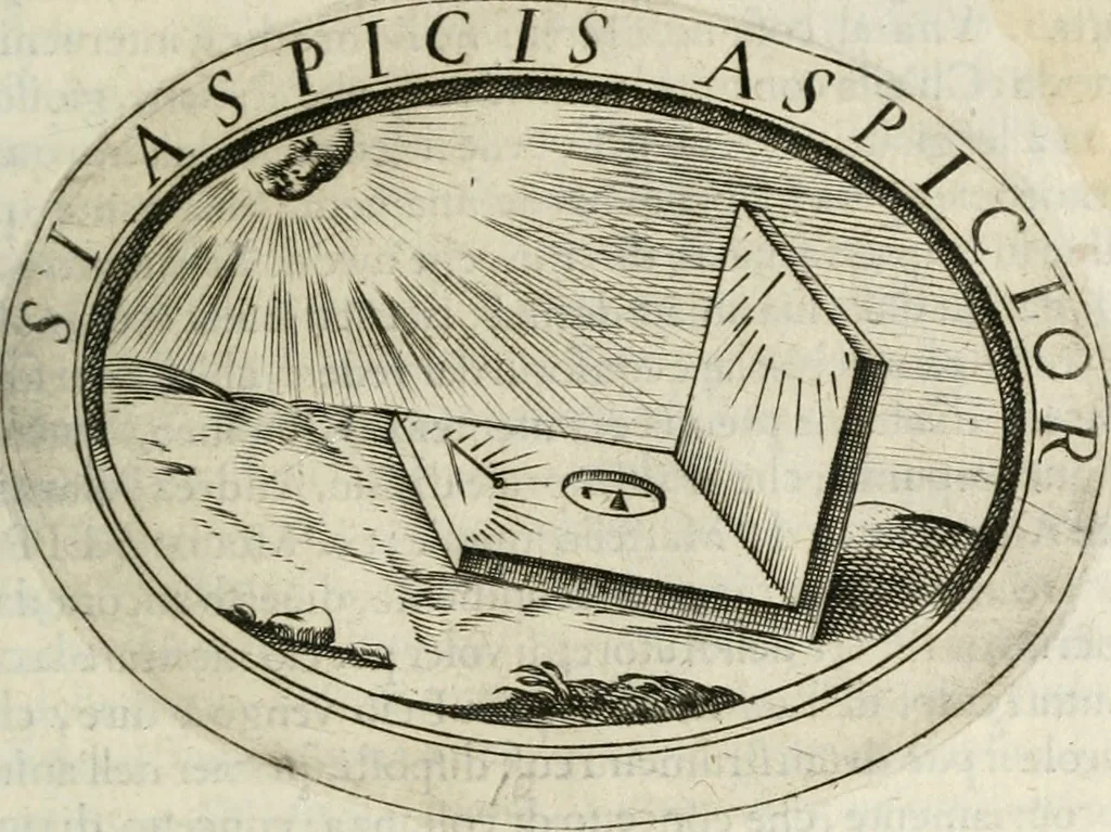 An illustration from Dell'imprese, 1594, leaf 84