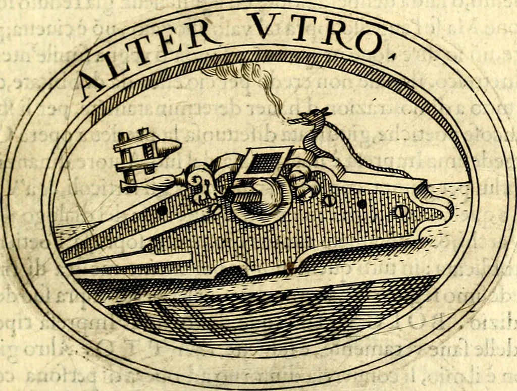 An illustration from Dell'imprese, 1594, leaf 162