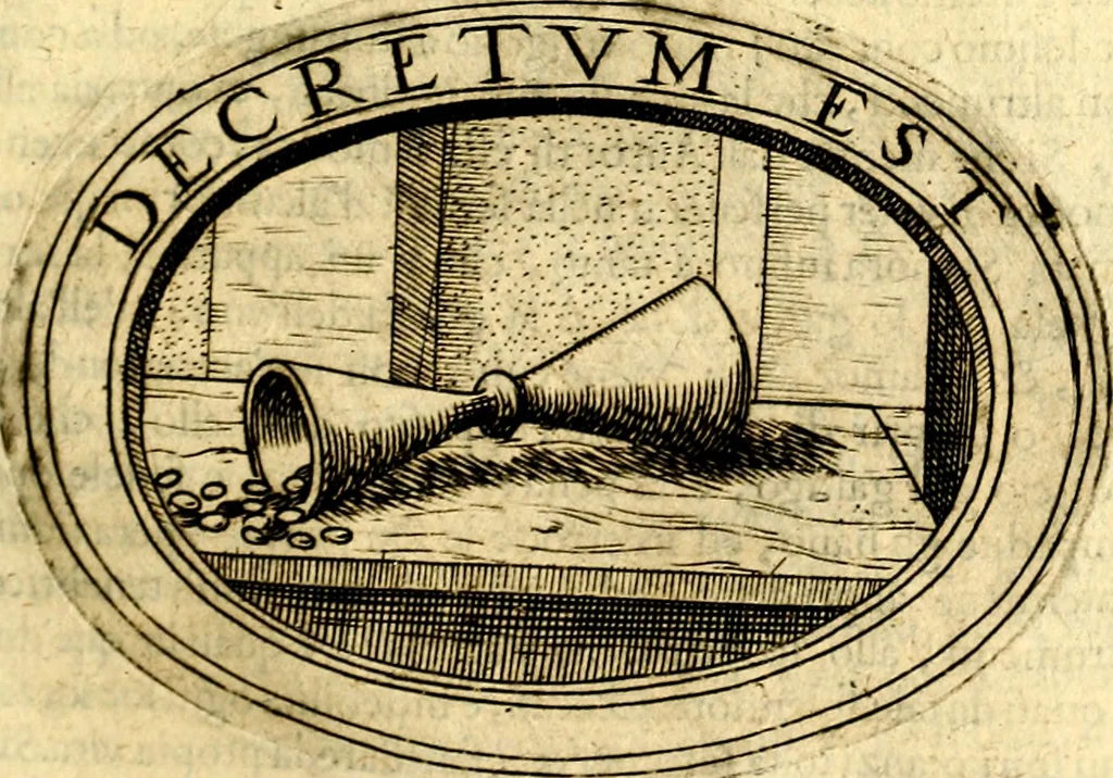 An illustration from Dell'imprese, 1594, leaf 164