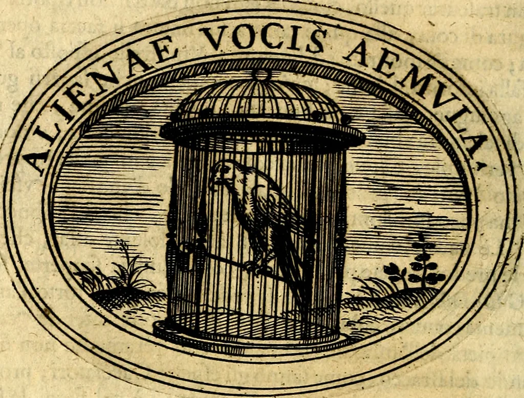 An illustration from Dell'imprese, 1594, leaf 167