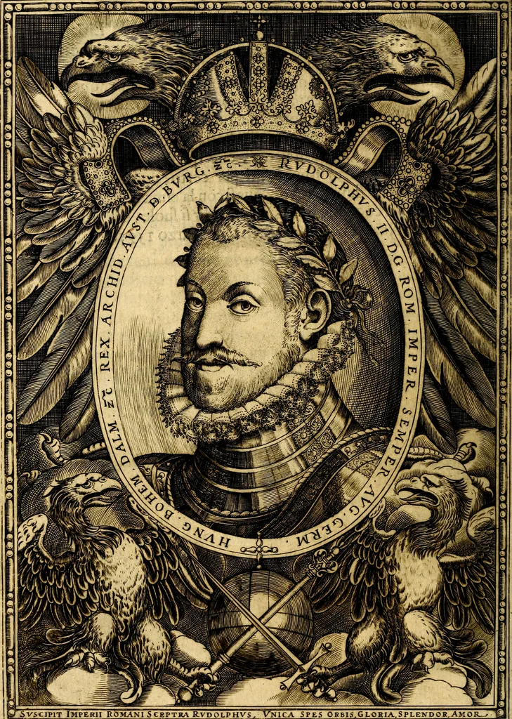 An illustration from Dell'imprese, 1594, leaf 17