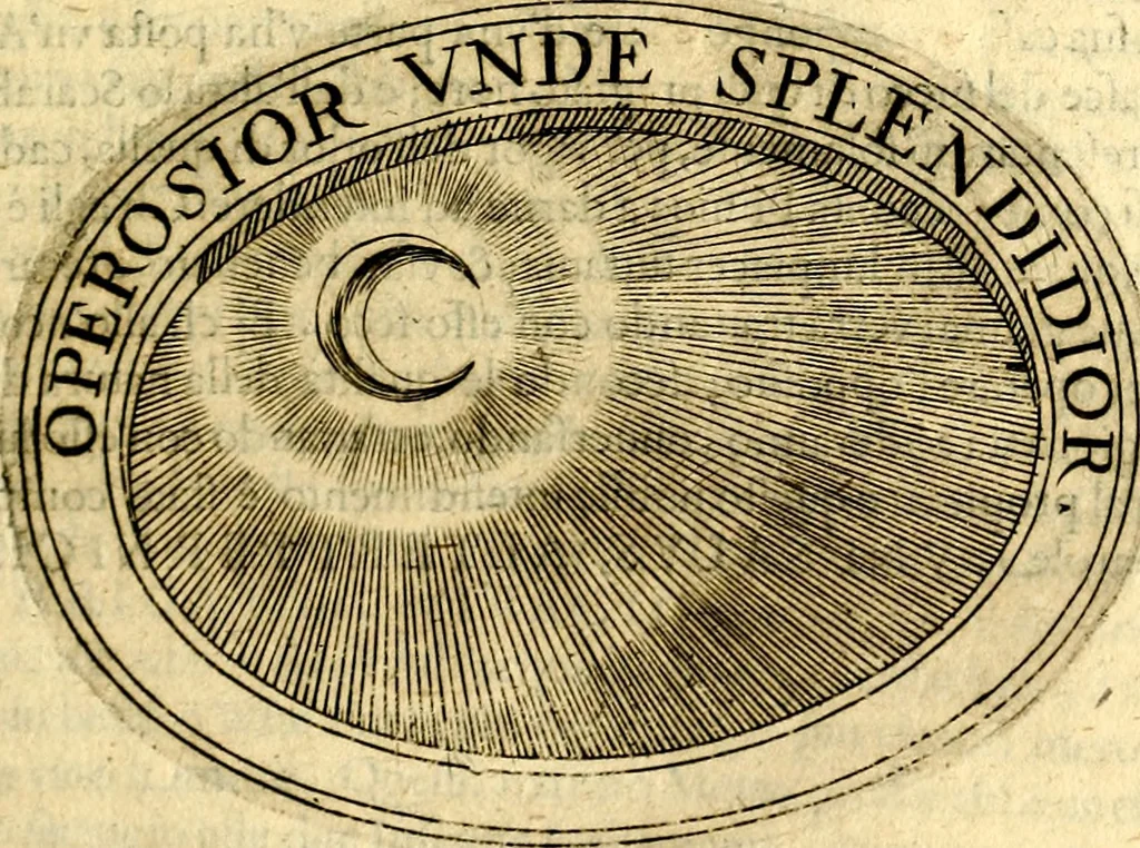 An illustration from Dell'imprese, 1594, leaf 200