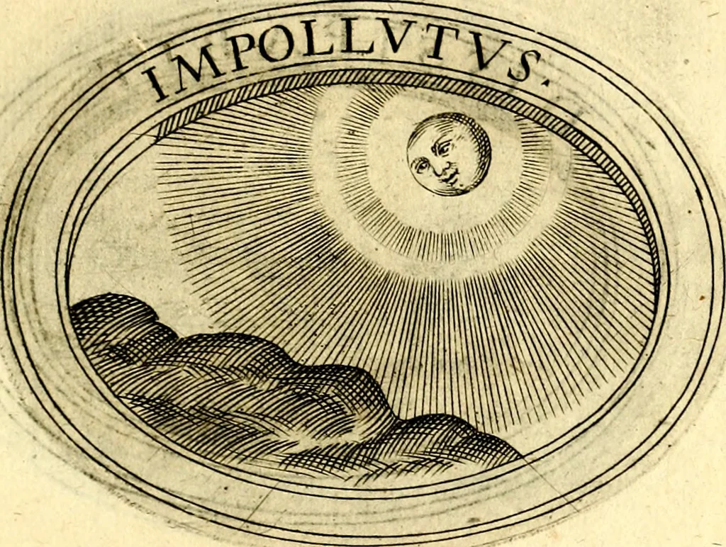 An illustration from Dell'imprese, 1594, leaf 210