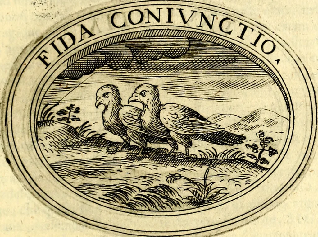 An illustration from Dell'imprese, 1594, leaf 224