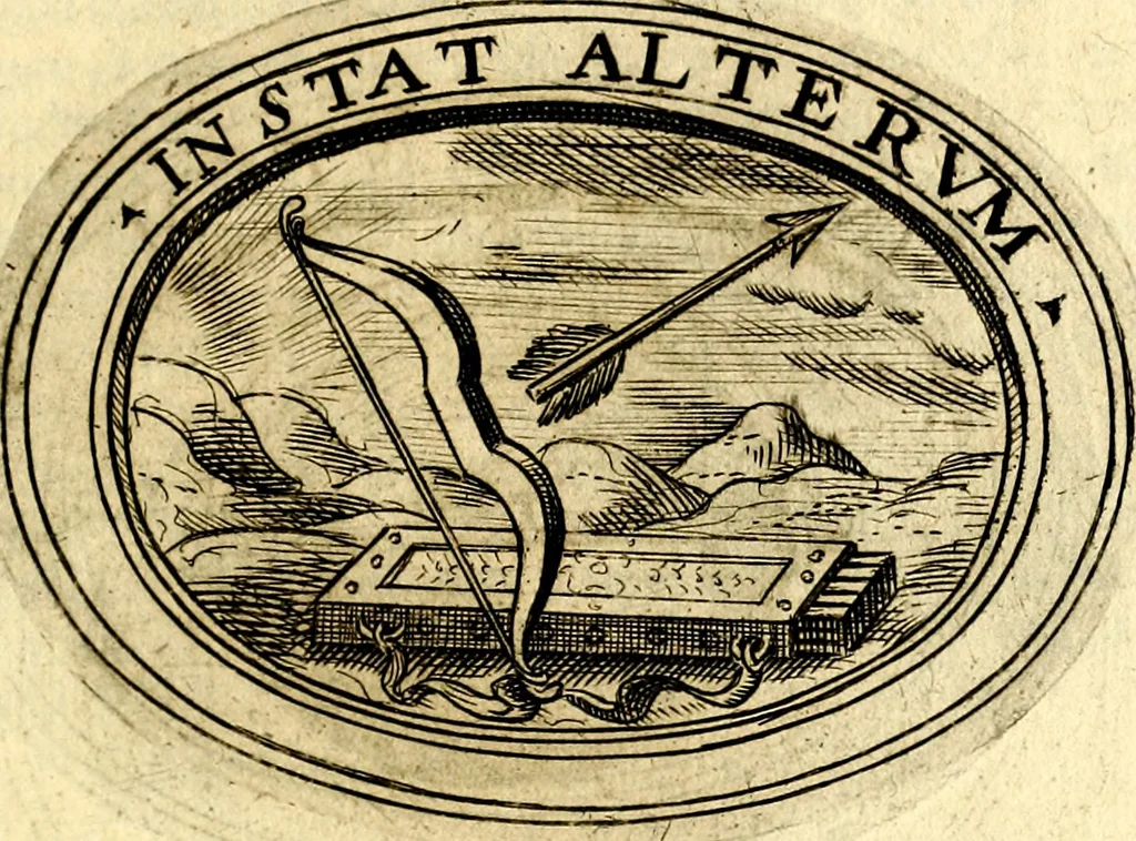 An illustration from Dell'imprese, 1594, leaf 230