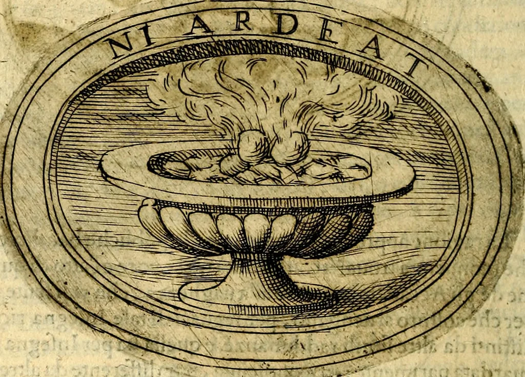 An illustration from Dell'imprese, 1594, leaf 241