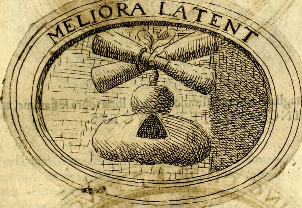 An illustration from Dell'imprese, 1594, leaf 242