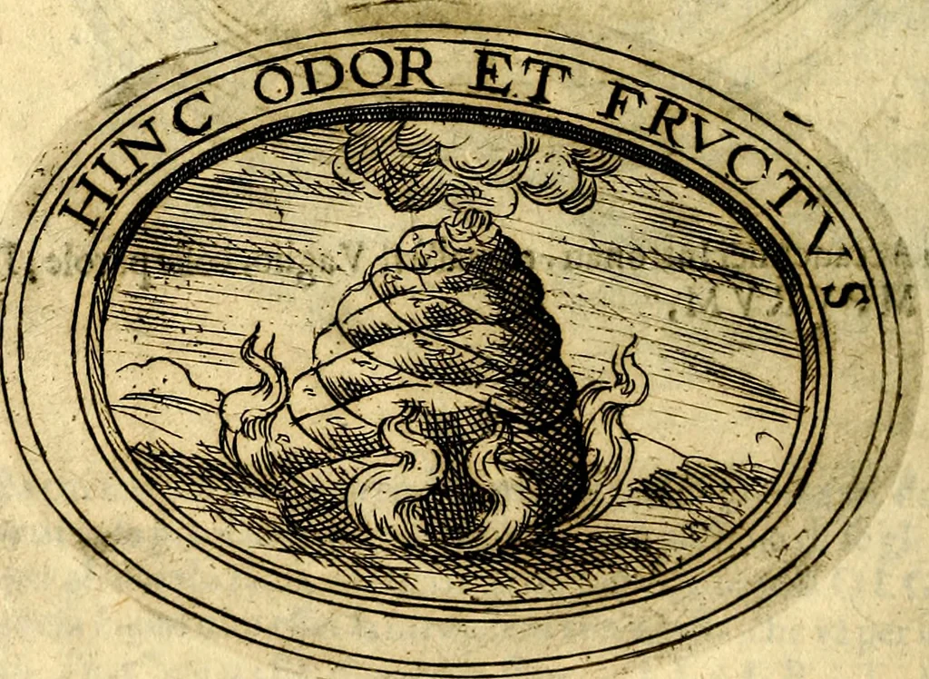 An illustration from Dell'imprese, 1594, leaf 243