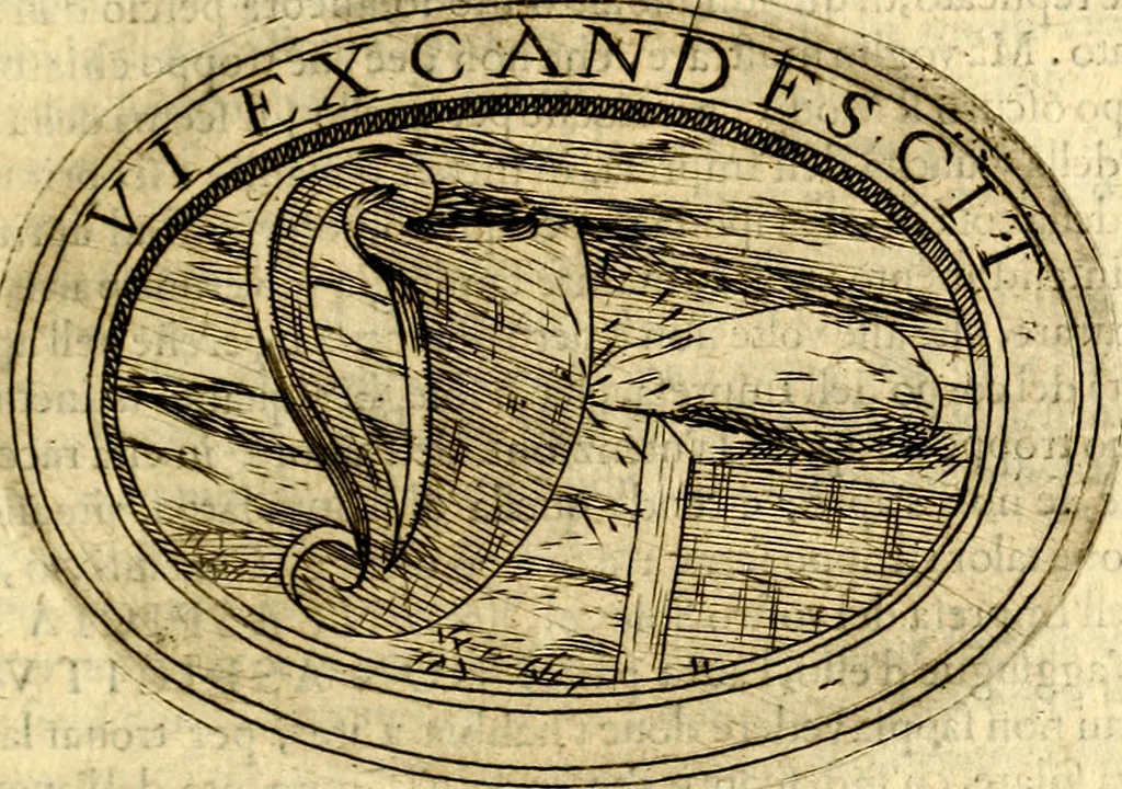 An illustration from Dell'imprese, 1594, leaf 278