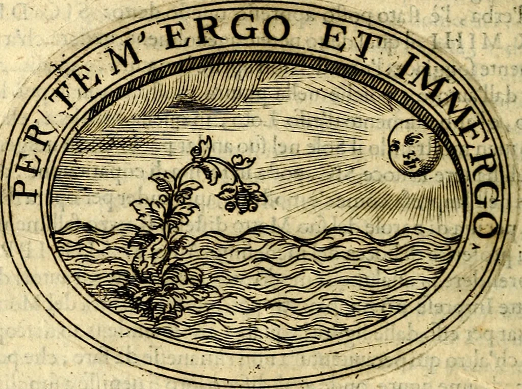 An illustration from Dell'imprese, 1594, leaf 283